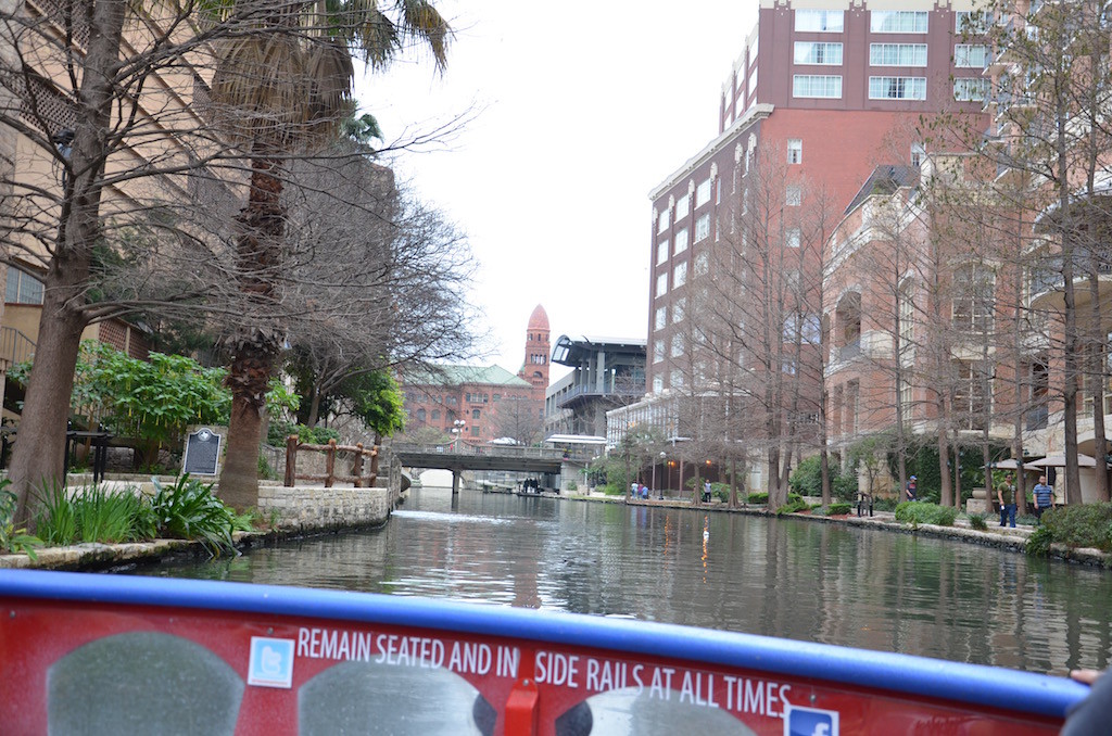 View from our riverboat tour.