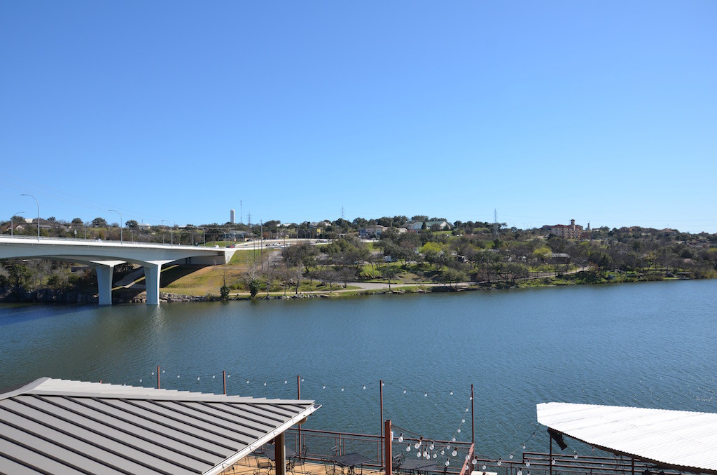 View from the restaurant