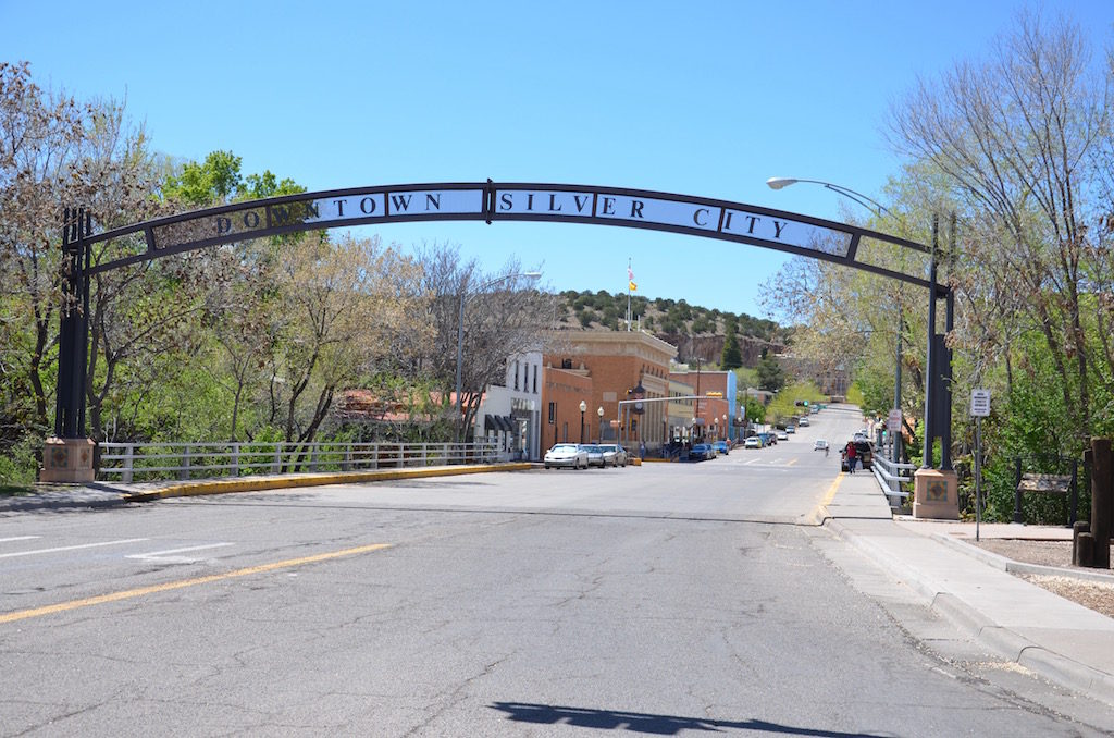 Entrance to Main Street in "Old" Silver City