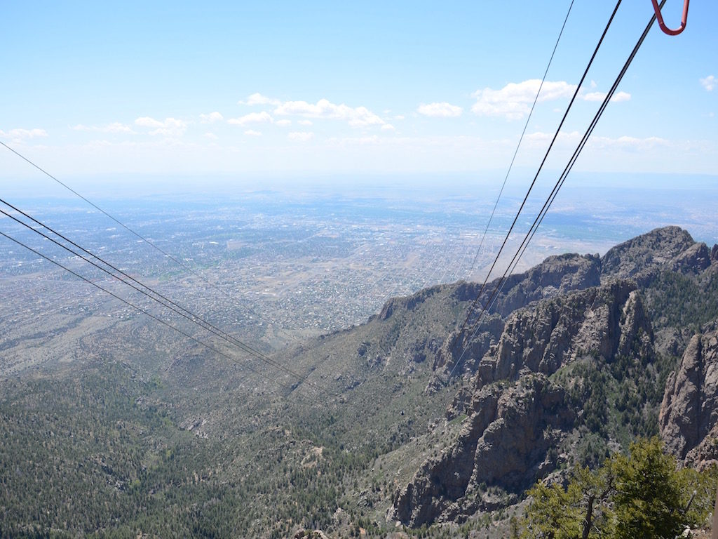 They said you can see 11000 square miles of New Mexico from the top!