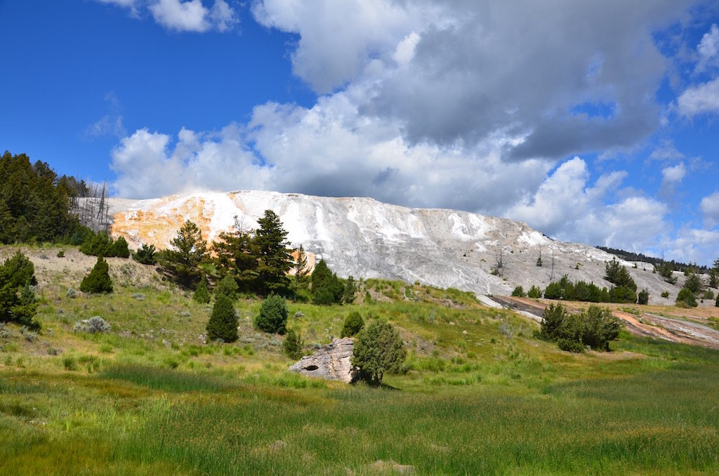 First was Mammoth Hot Springs (not to be confused with the Mammoth Hot Springs in California)