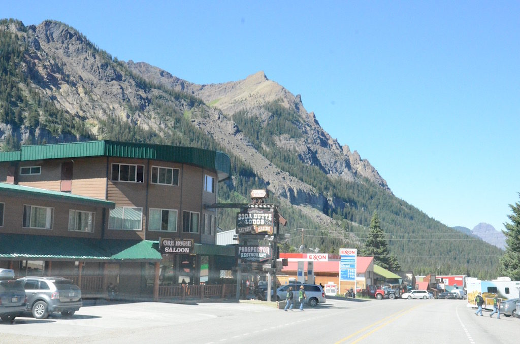 Cooke City, near the Northeast entrance to Yellowstone.