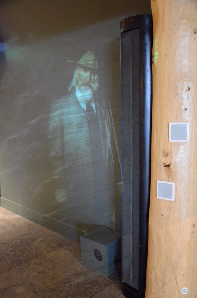 Buffalo Bill himself greets you at the entrance via a smoke hologram.