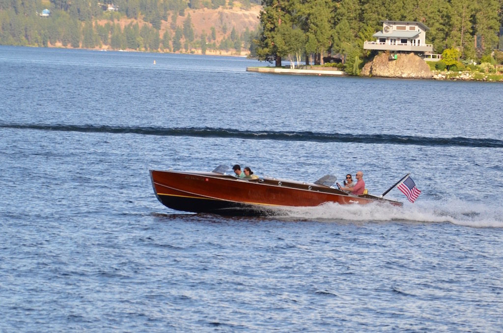 A few nice old wood boats too (Chris-Craft I believe)