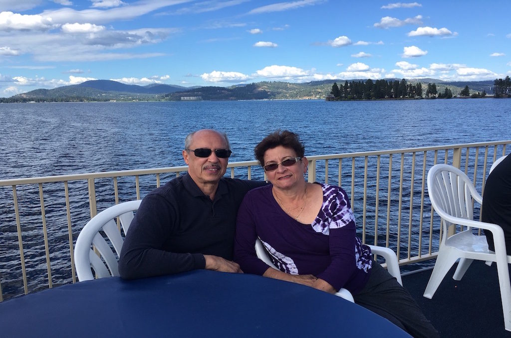 We met a nice couple from Minnesota on the boat; Manny and Carmen.