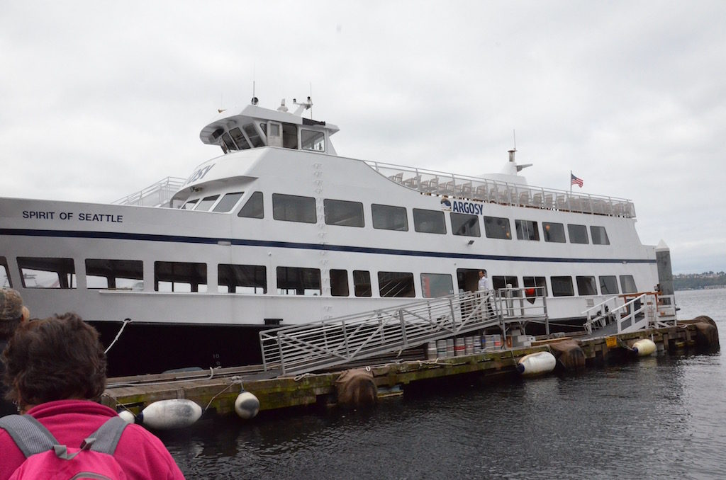 We took the harbor tour boat while in Seattle area. We stayed with our friends Doug and Cindy Lundvall in Bellevue just outside Seattle.