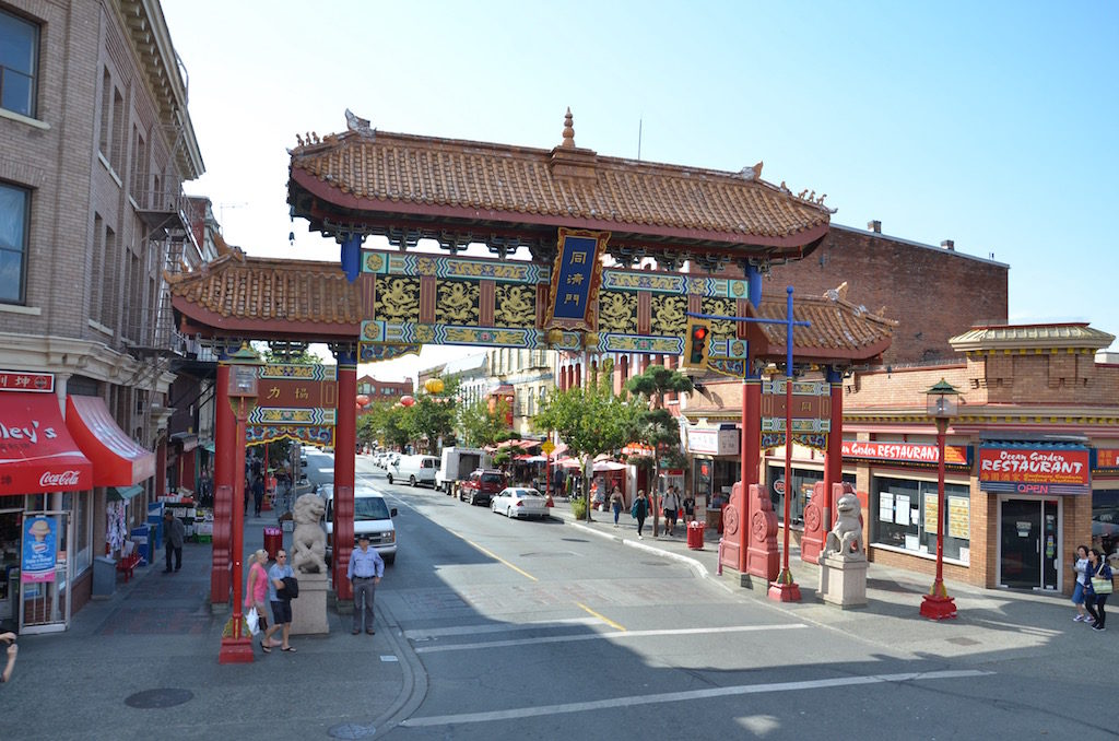 China town district.