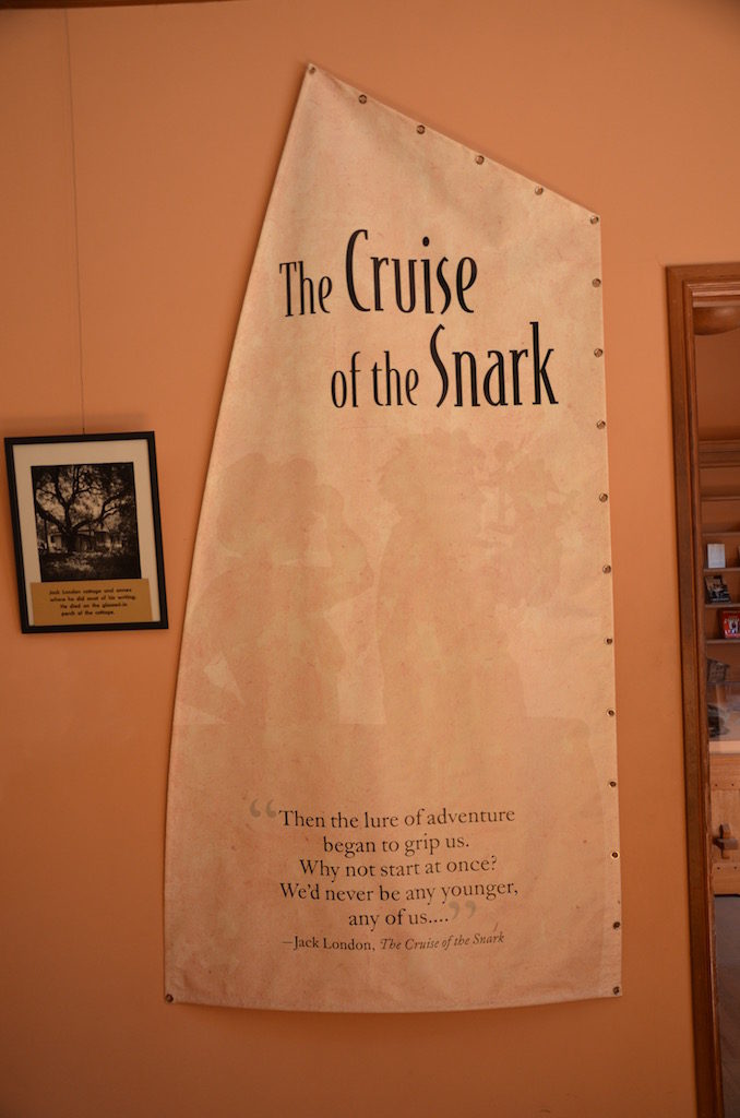 What I found most interesting was his Cruise of the Snark, a sailing cruise in the South Sea