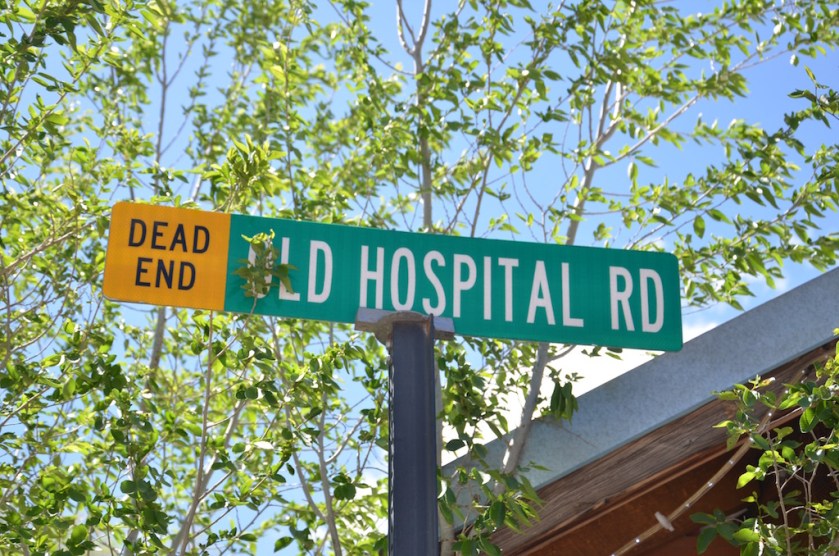 Couldn't resist taking a picture of this real street sign; gave me a chuckle!