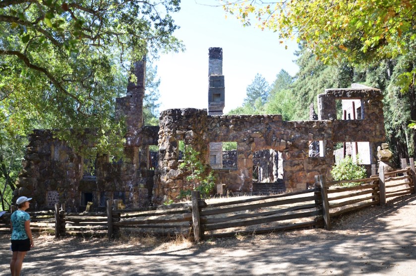 Also interest was the house they had built but unfortunately burned to the ground before they could ever move in.