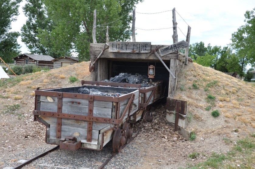 Coal mining was big apparently. 