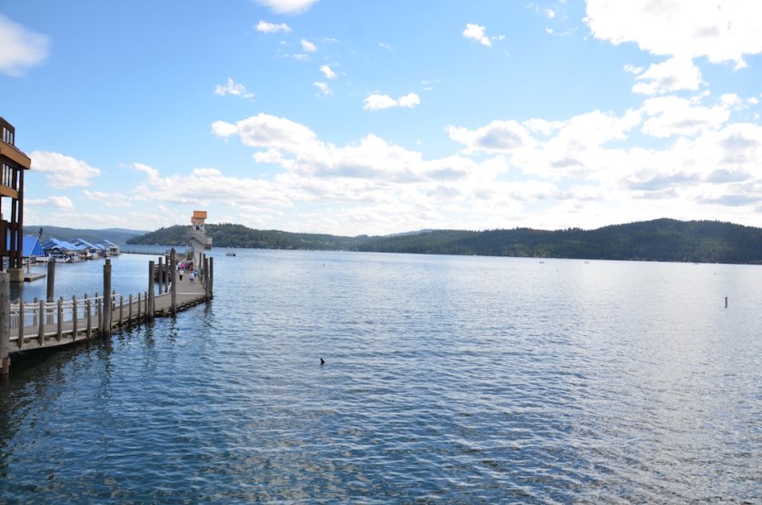 We took a boat tour of the lake.