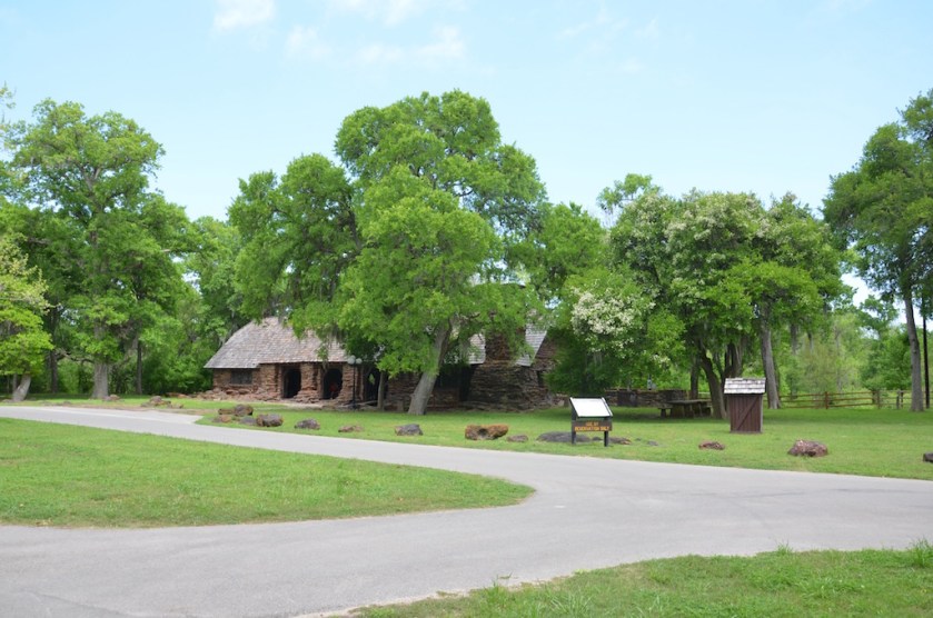 Stone event center built by the CCC in the 1930's, beautiful!