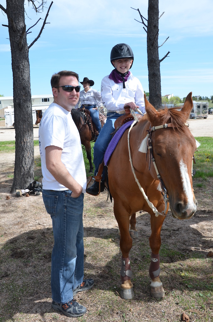 Our first experience watching Aneka's horse events; day 1 of 2!