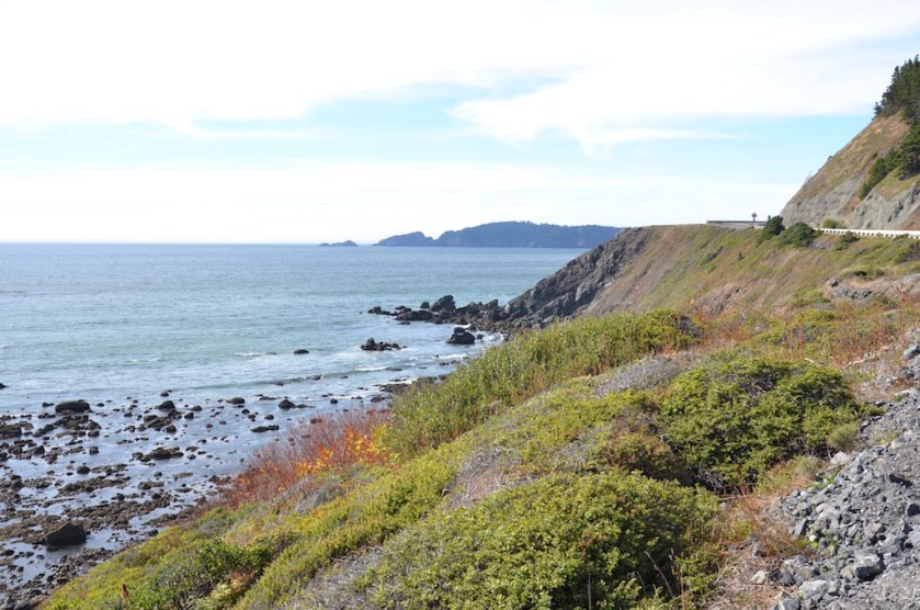 Some more beautiful coast line on our drive.
