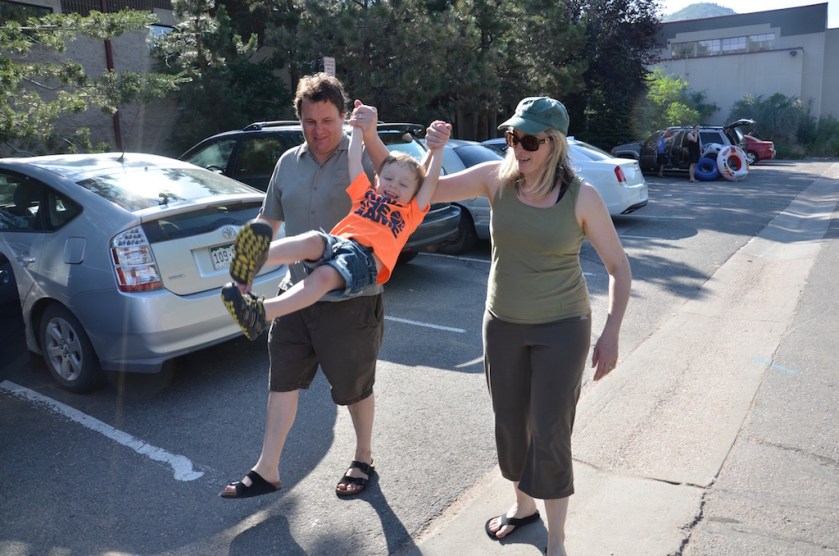 Reeve apparently didn't get enough exercise at the pool!