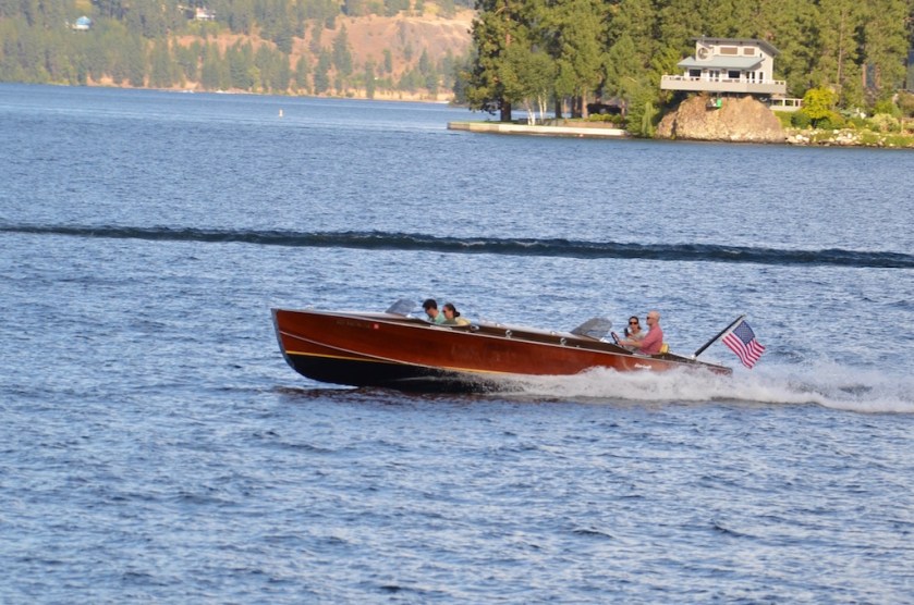 A few nice old wood boats too (Chris-Craft I believe)
